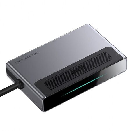 Переходник BASEUS Magic Multifunctional, Разветвитель, Type-C - USB3.0 + 4K HD + TF/SD + jack 3.5, с - 3