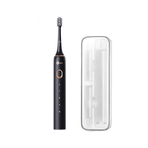 Электрическая зубная щетка Infly Electric Toothbrush PT02 (в дорожном футляре) (Black) RU - 1