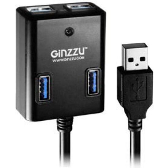 USB хаб GINZZU GR-384UAB - 4
