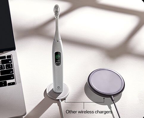 Зубная щетка электрическая Oclean X Pro Elite Smart Sonic Electric Toothbrush EU (Grey) - 11