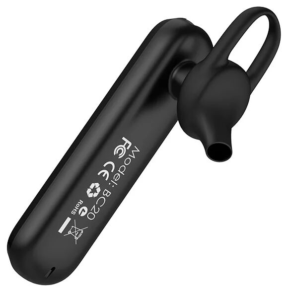 Bluetooth гарнитура BOROFONE BC20 Smart BT 4.2, моно, вкладыши (черный) - 4