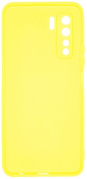 Чехол-накладка More choice FLEX для Huawei Honor 30 (2020) желтый - 3