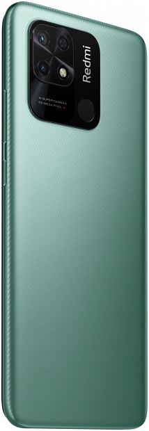 Смартфон Redmi 10C NFC 4/128 ГБ Global, зеленая мята - 6