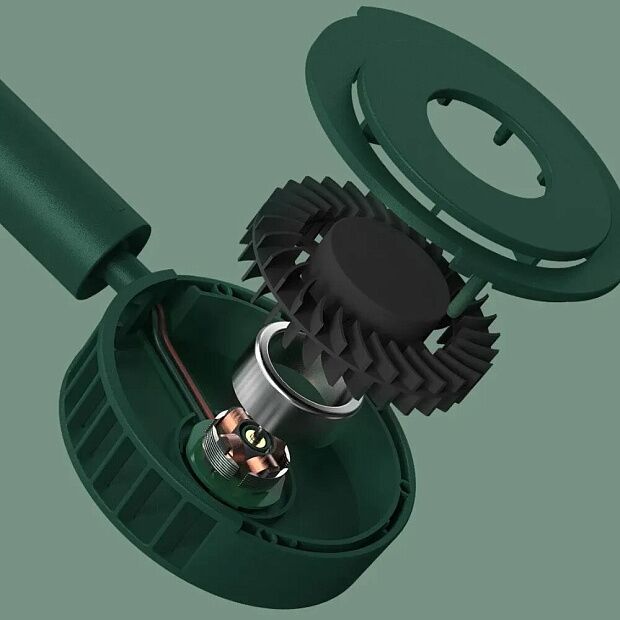 Вентилятор портативный VH Neck Fan micro-USB Green - 4