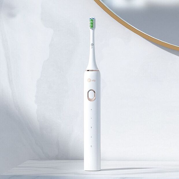 Электрическая зубная щетка Infly Electric Toothbrush PT02 (в дорожном футляре) (White) RU - 7