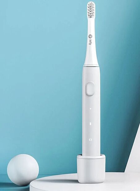 Электрическая зубная щетка inFly Electric Toothbrush T03S (с футляром) (White) RU - 2