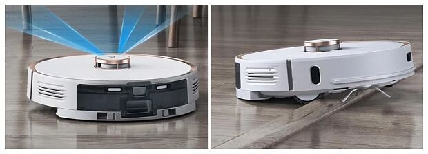 Робот-пылесос с базой самоочистки Viomi Vacuum cleaning Robot S9 (White) RU - 5