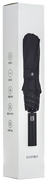 Зонт Konggu Automatic Umbrella (Black) - 5