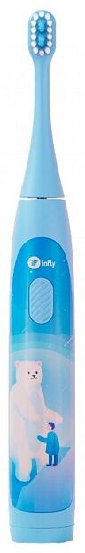 Электрическая зубная щетка inFly Kids Electric Toothbrush T04B (Blue) RU - 1