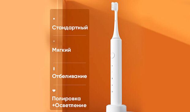 Электрическая зубная щетка inFly Electric Toothbrush T03S (White) RU - 4