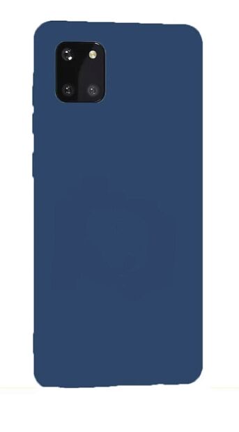 Чехол-накладка More choice FLEX для Samsung A81/Note 10 Lite (2020) темно-синий - 1