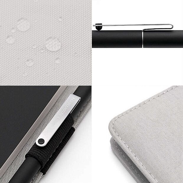 Органайзер Kaco Noble A5 Notebook Collection K1214 (Grey) - 4