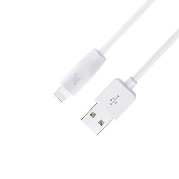 USB кабель HOCO X1 Rapid Lightning 8-pin, 3м, PVC (белый) - 1