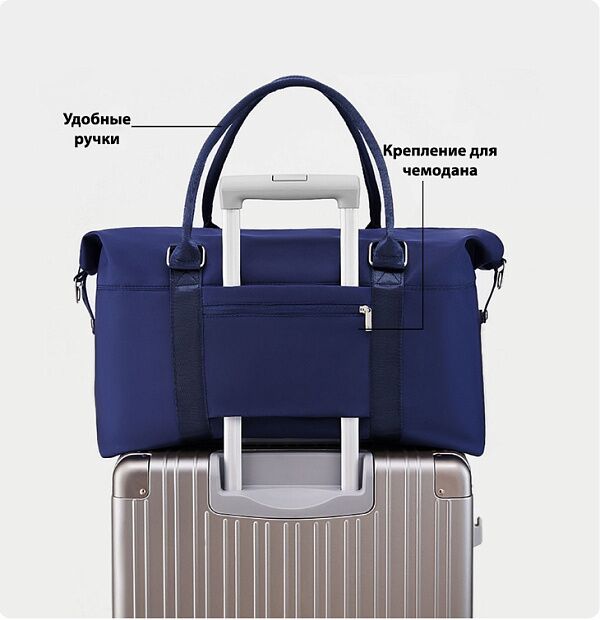 Многофункциональная дорожная сумка 90 Points Мultifunctional Travel Bag (Blue) - 4