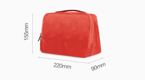 Сумка-косметичка 90 Points Light Travel Wash Bag (Orange/Оранжевый) - 3