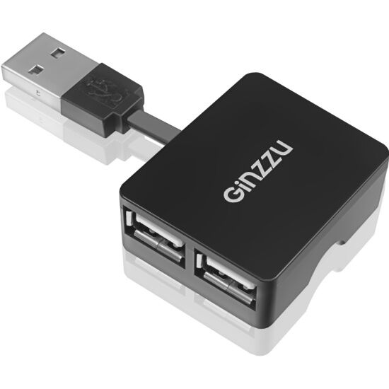 USB хаб GINZZU GR-414UB (4xUSB 2.0) - 5