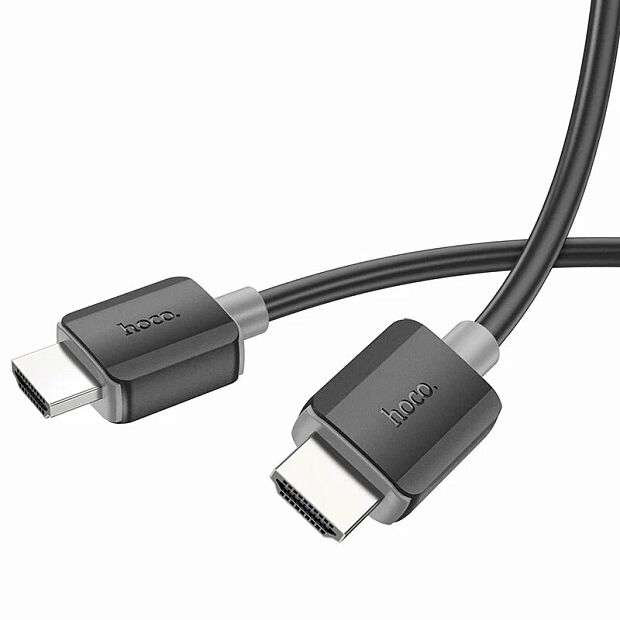 HDMI кабель HOCO US08 HDTV 2.0, 4K 60Hz, 2м, PVC (черный) - 1