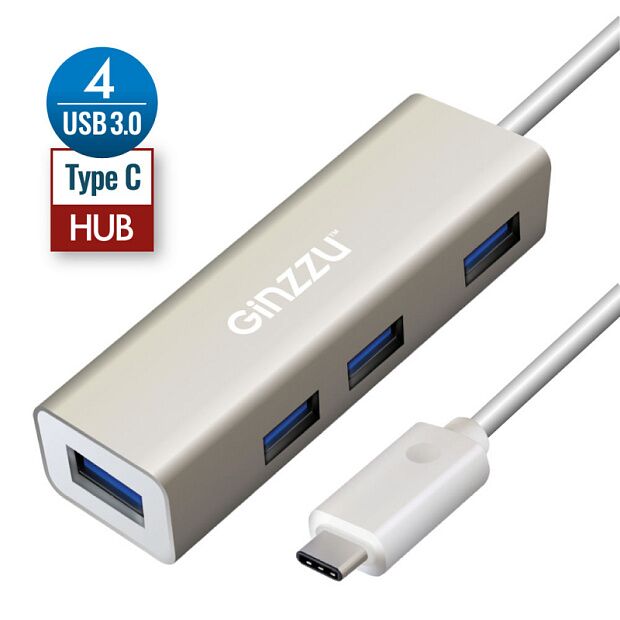 USB хаб GINZZU GR-518UB - 2