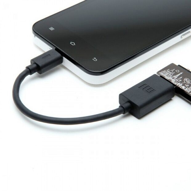 Кабель Xiaomi OTG Cable (Black/Черный) - 5