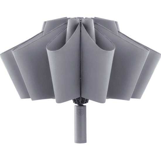 Зонт NINETYGO Automatic Reverse Lighting Umbrella с фонариком (серый) - 3